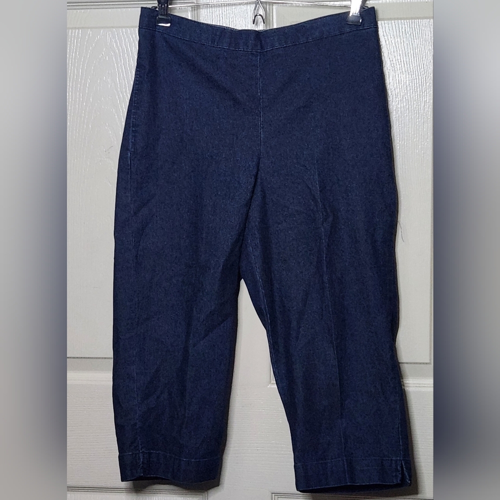 Alfred Dunner Classic Fit Women's Capri Elastic waist Size 8P